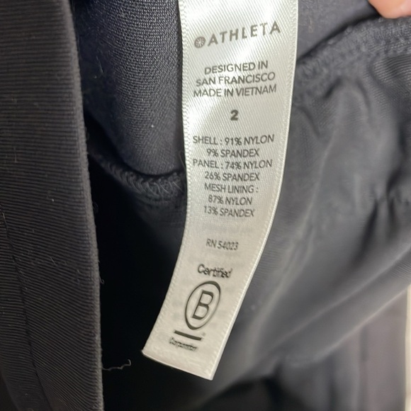 Athleta‎ | Women’s Black Headlands Hybrid Track Joggers Size 2 - Picture 9 of 9